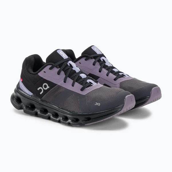 On Cloudrunner Women Running Shoes Iron/Black - Image 2