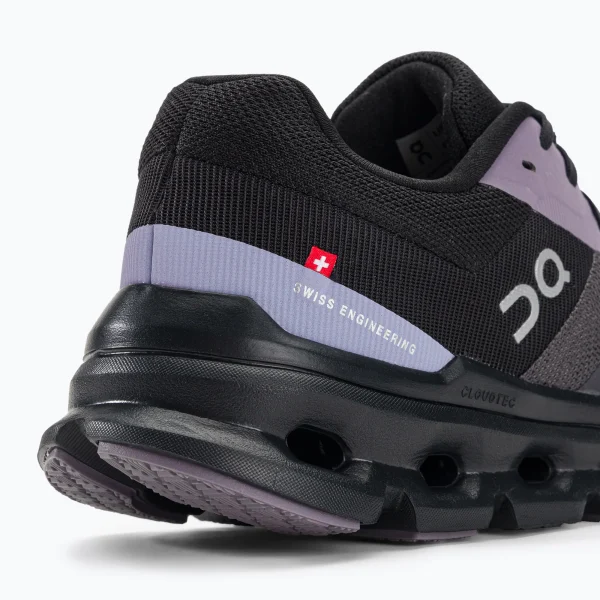 On Cloudrunner Women Running Shoes Iron/Black - Image 3