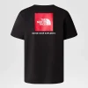 The North Face Redbox Men Lifestyle T-Shirt Black/Red - Image 2
