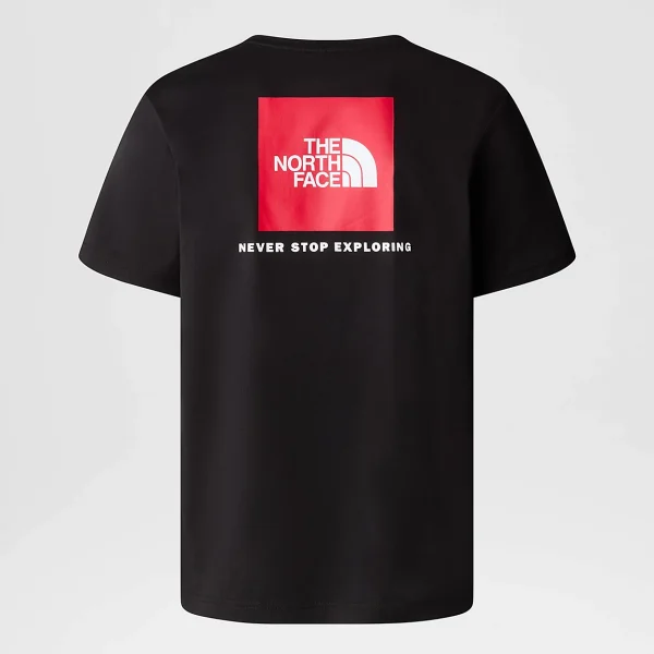 The North Face Redbox Men Lifestyle T-Shirt Black/Red - Image 2