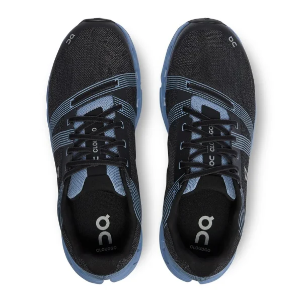 On Cloudgo 1 Men Running Shoes Black/Shale - Image 2