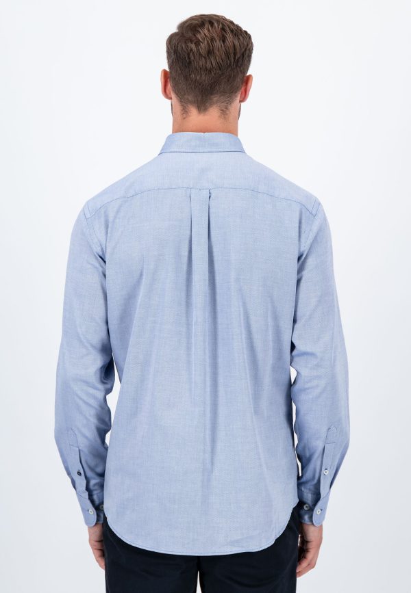 FYNCH-HATTON Casual cotton shirt with long sleeves - Image 2