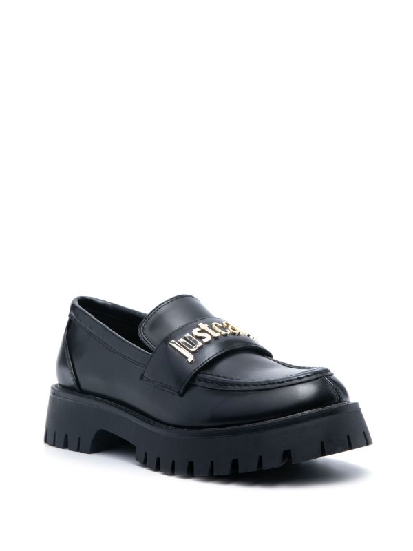 Just Cavalli logo-plaque loafers - Image 2