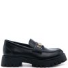 Just Cavalli logo-plaque loafers