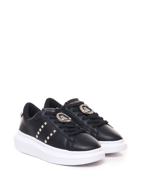 Just Cavalli logo-plaque sneakers - Image 2