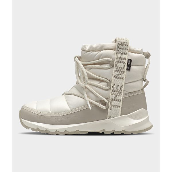 The North Face Thermoball™ Waterproof Lace Up Women Lifestyle Boots Gardenia White