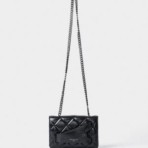 Gaëlle Paris Mini Clutch Bag With Glove Black