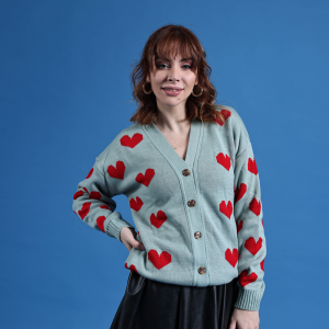 Zene Heart Cardigans