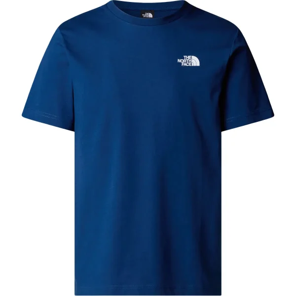 The North Face Men S/S Redbox T-shirt Estate Blue/White
