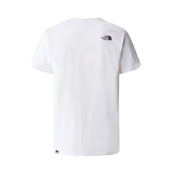 THE NORTH FACE MEN SIMPLE DOME T-Shirt Tnf White - Image 2
