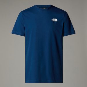 The North Face Box Nse Celebration Men Lifestyle T-Shirt Estate Blue