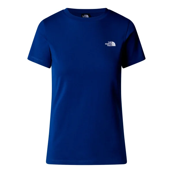 The North Face Women S/S Simple Dome Slim T-Shirt Estate Blue
