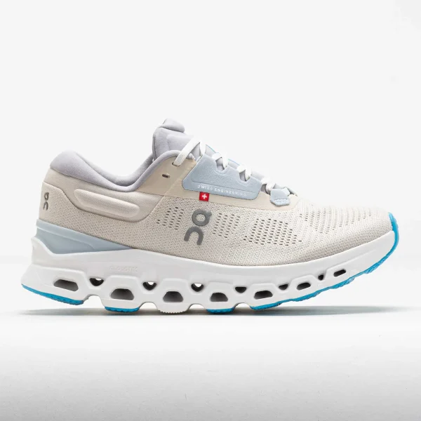 On Cloudstratus 3 Women Running Shoes Cream/Arctic