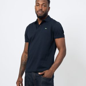 Harmont&Blaine Cotton Polo with Dachshund