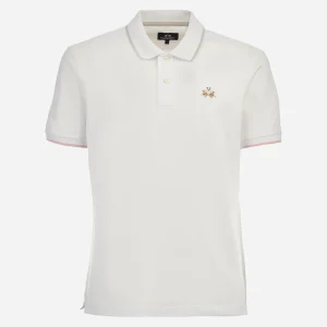 La Martina Polo shirt in piqué cotton in slim fit - Russell