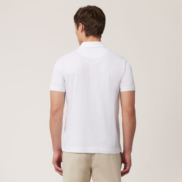 Harmont&Blaine Cotton Polo with Dachshund - Image 2