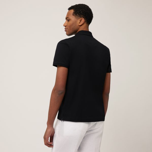 Harmont&Blaine Cotton Polo with Dachshund - Image 2