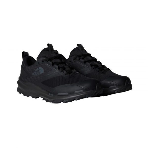 The North Face Vectiv Fastpack Light Waterproof Men Hiking Shoes Black/Antracite Grey - Image 2