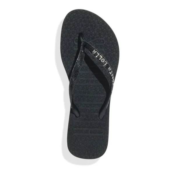 Santa Lolla Black Rubber Flip Flop - Image 3