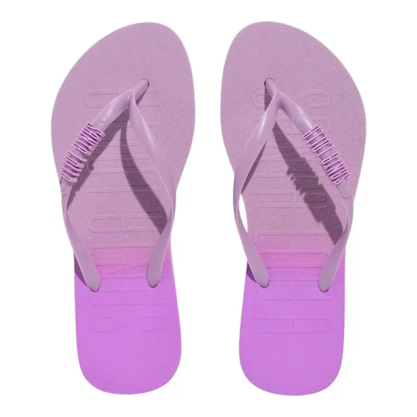Santa Lolla Purple Rubber Flip Flop and Printed Toiletry Bag Kit - Image 4