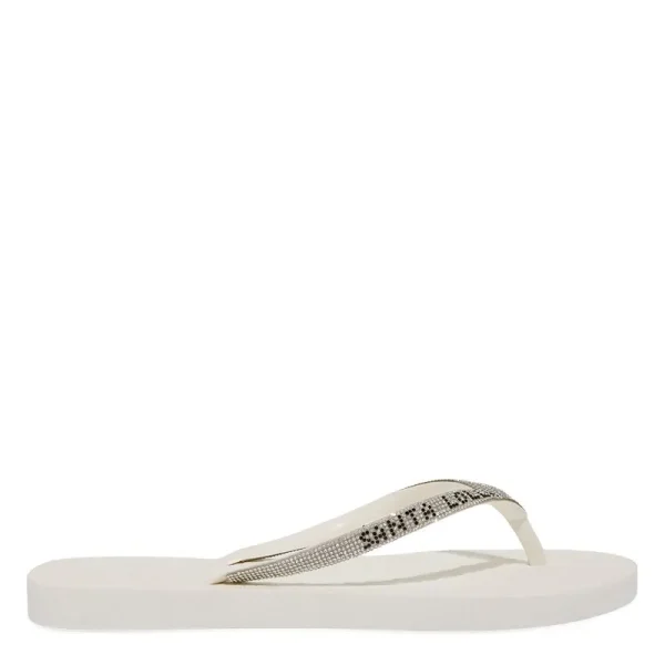 Santa Lolla White Rubber Flip Flop