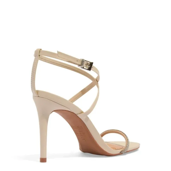 Santa Lolla Off-White Soft Napa High Heel Sandal - Image 3
