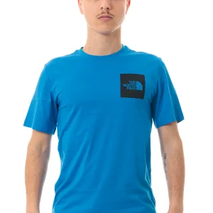 THE NORTH FACE MEN'S FINE T-SHIRT HERO BLUE