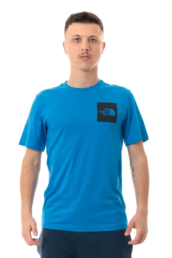 THE NORTH FACE MEN'S FINE T-SHIRT HERO BLUE
