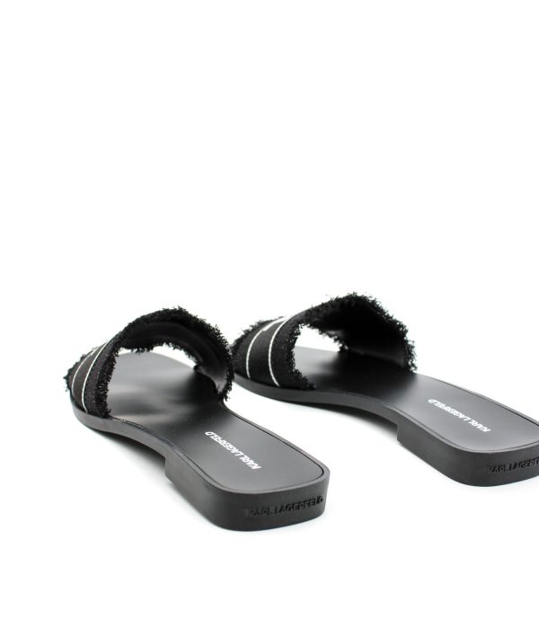 Karl Lagerfeld Women's Black Border Slide - Image 4