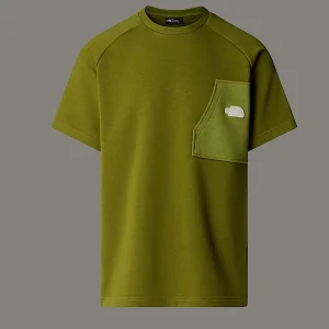 The North Face Terry Relaxed Men Lifestyle T-Shirt Forest Olive