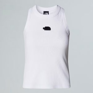The North Face Slim Rib Women Lifestyle Tank White