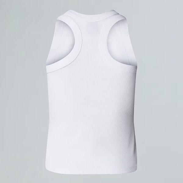 The North Face Slim Rib Women Lifestyle Tank White - Image 2
