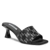 Karl Lagerfeld monogram panache II rhinestone heeled sandals - Image 2