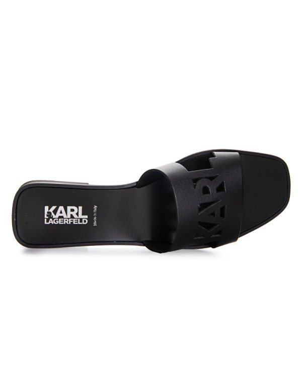 Karl Lagerfeld Skoot II Karl Kut-Out Sandals - Image 3