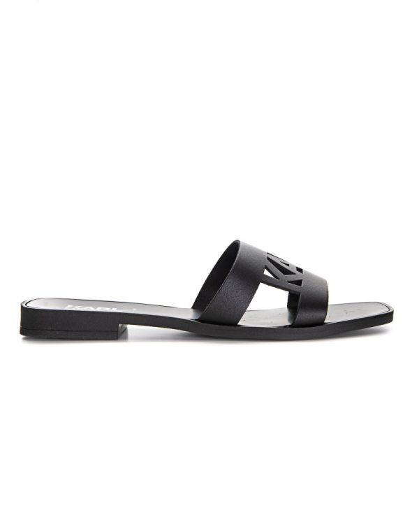 Karl Lagerfeld Skoot II Karl Kut-Out Sandals