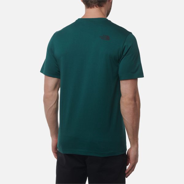 The North Face Men SS Fine Tee Deep Nori - Image 2