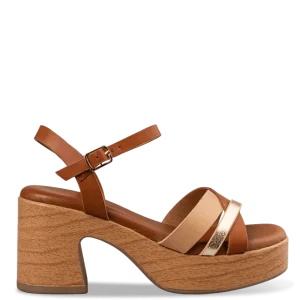 ENVIE PLATFORM HEEL SANDALS