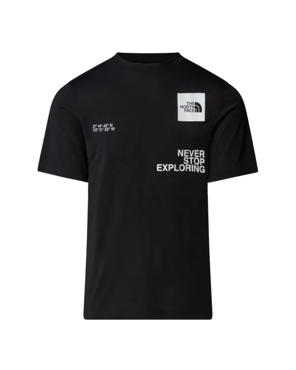 THE NORTH FACE MEN MOUNTAIN FOUNDATION COORDINATES TEE