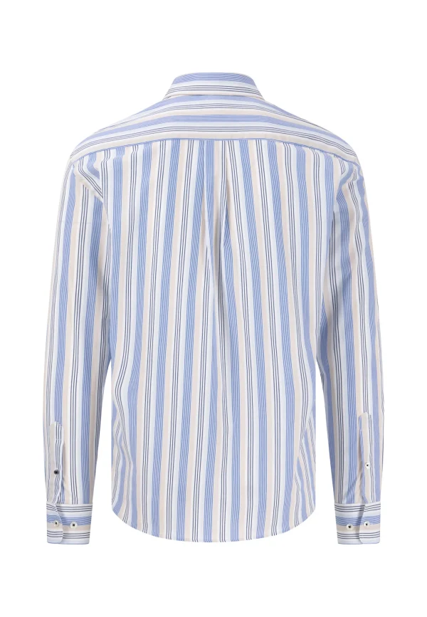 FYNCH-HATTON Fine striped shirt with button-down collar - Image 2