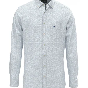 FYNCH-HATTON Shirt with a minimal all -overprint