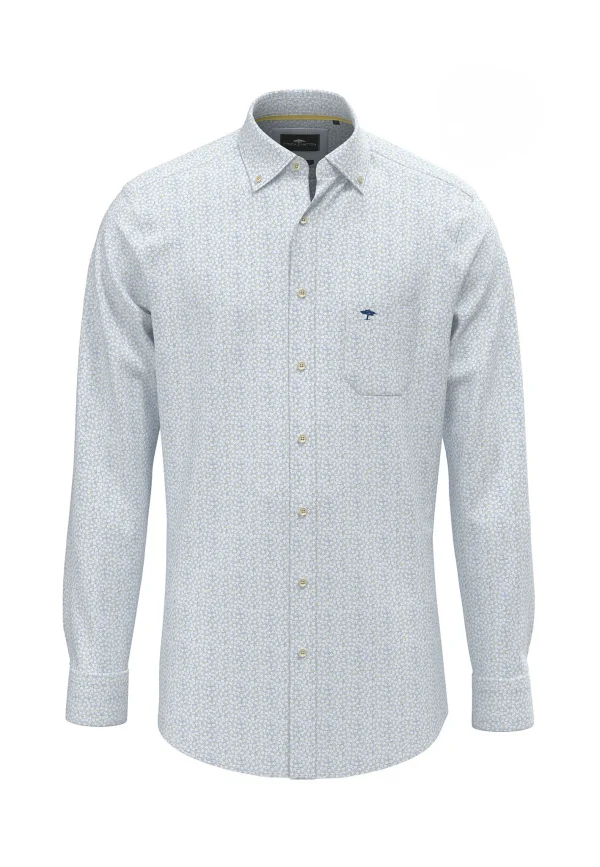 FYNCH-HATTON Shirt with a minimal all -overprint
