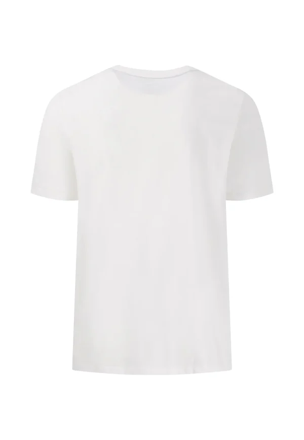 FYNCH-HATTON T-shirt in plain colors with logo print - Image 2