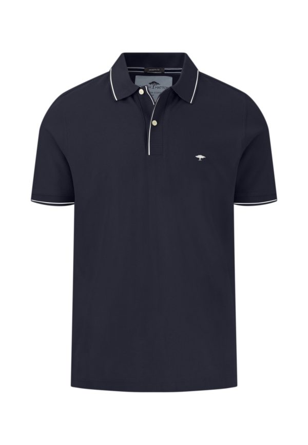 FYNCH-HATTON Polo shirt with subtle cantilever