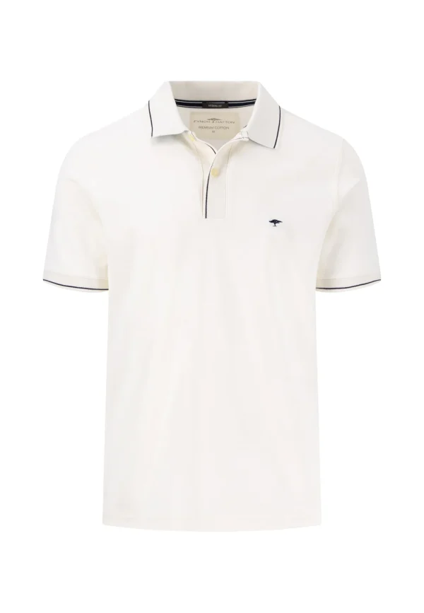 FYNCH-HATTON Polo shirt with subtle cantilever