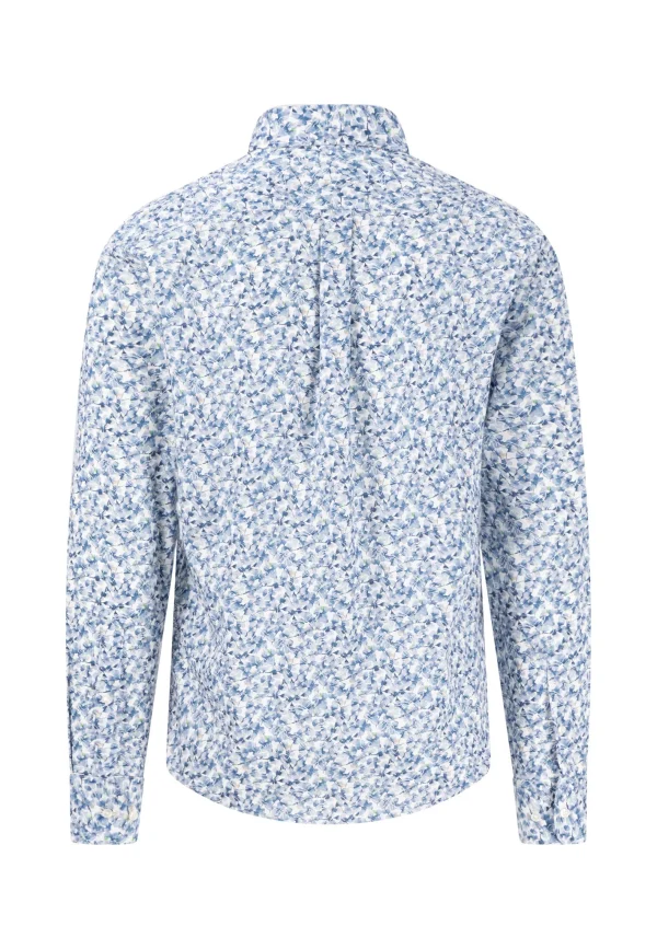 FYNCH-HATTON Shirt with button-down collar and floral print - Image 2