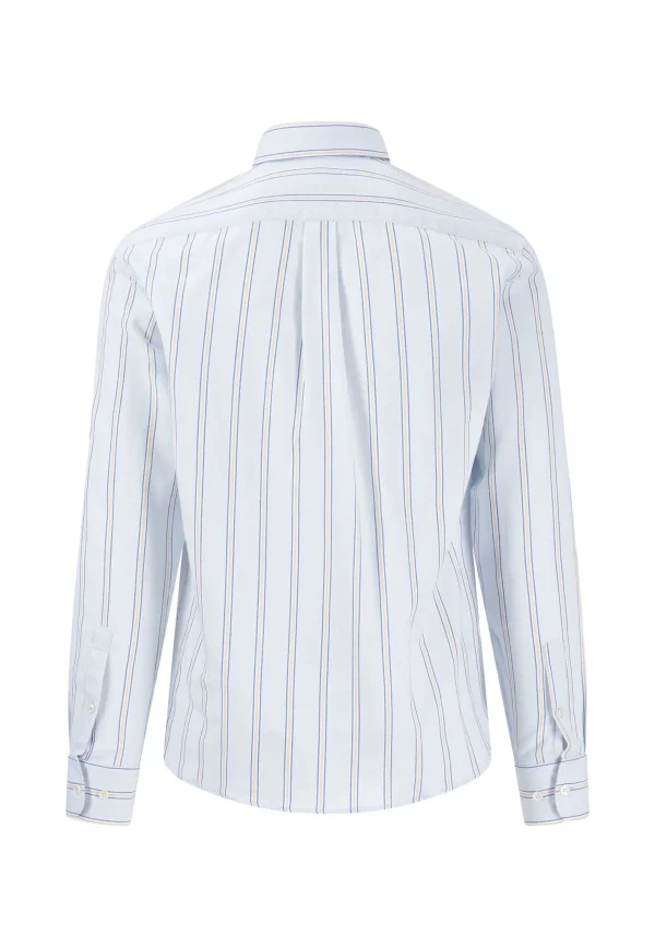 FYNCH-HATTON Shirt with button-down collar and stripes - Image 2