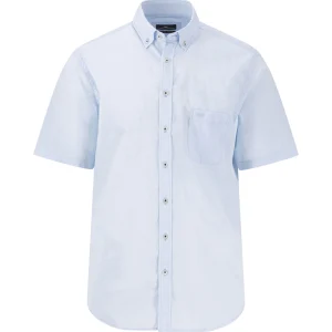 FYNCH-HATTON Halbworm made of cotton with button-down collar