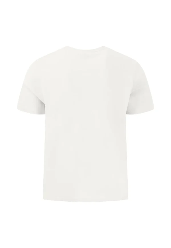 FYNCH-HATTON T-shirt with a round neckline in plain colors - Image 2