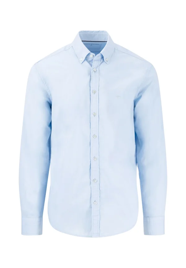 FYNCH-HATTON Cotton shirt with button-down collar