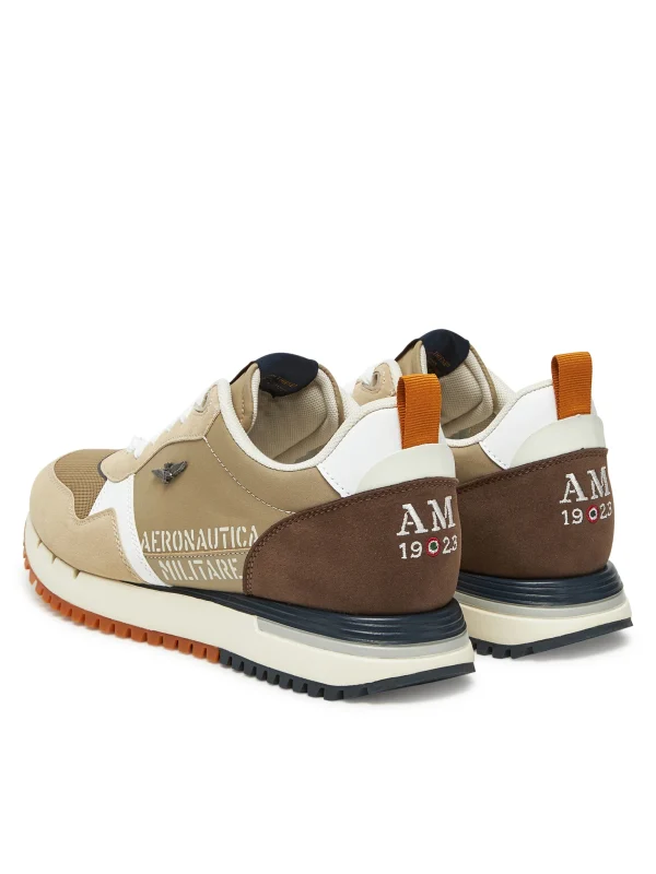 Aeronautica Militare Casual sneakers with metal eagle - Image 3